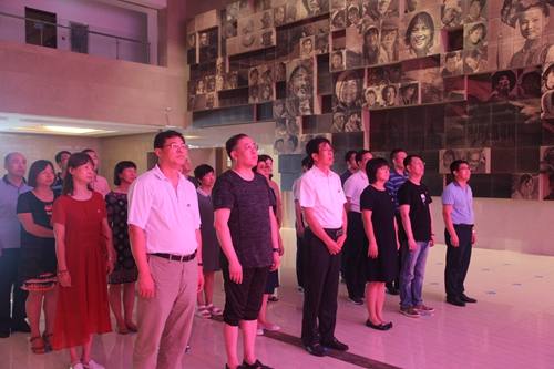 沈陽分院機關黨委組織機關黨員參觀紅色教育基地活動