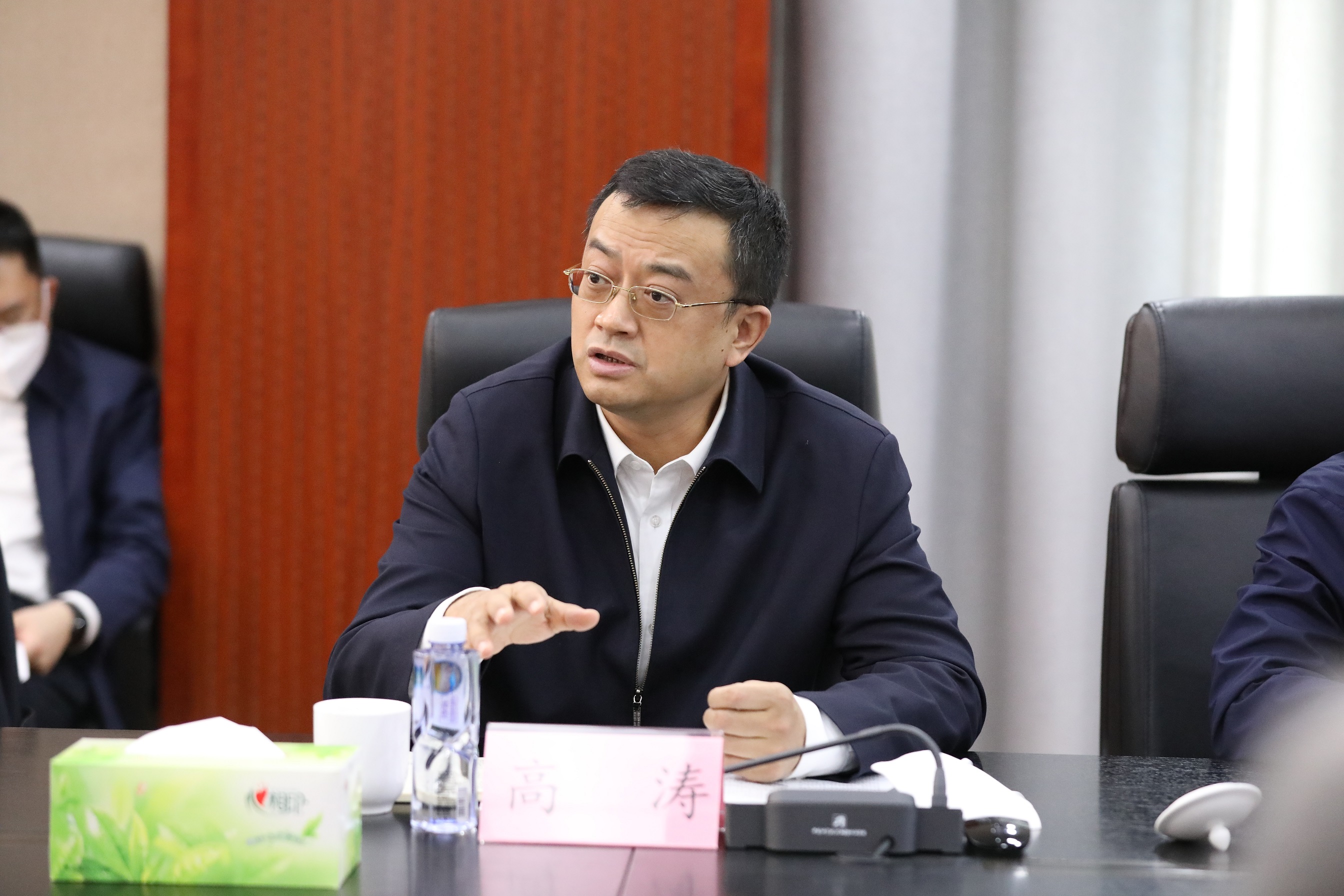 遼寧省副省長高濤調研遼寧遼河實驗室